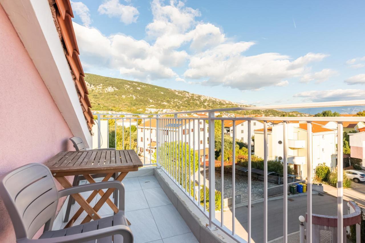 Apartment Mimoza 5, Baska, Krk Exterior foto
